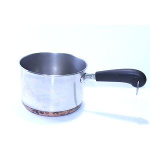 Vintage Revere Ware 1801 2 Quart Pot Sauce Pan Copper Bottom Rome, NY Cookware